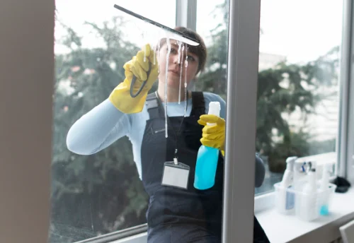 Nettoyage de vitres intérieures et extérieures à Pouillé-les-Côteaux